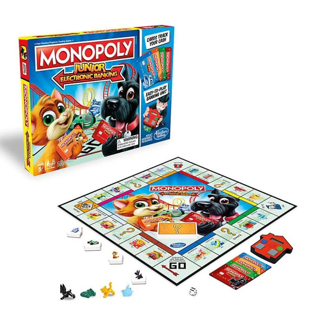 MONOPOLY JUNIOR ELECTRONIC BANKING