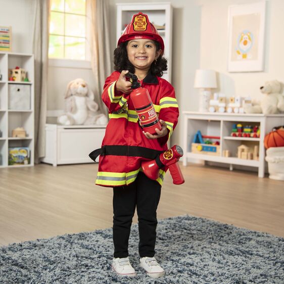 DISFRAZ DE BOMBERO
