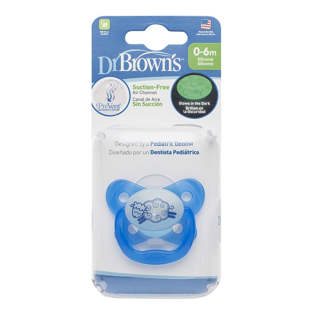 CHUPETA PREVENT BRILLA NIVEL 1 (0-6M) AZUL