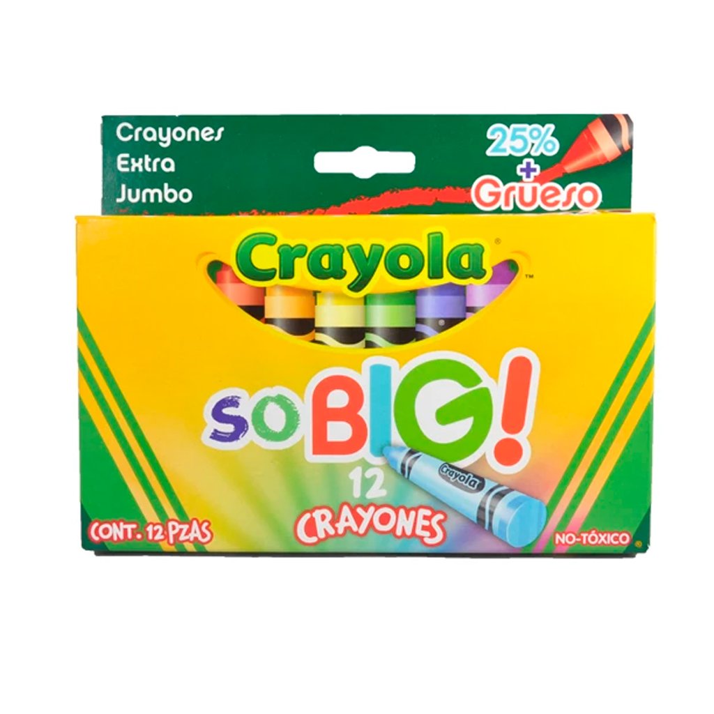 CRAYONES JUMBO EXTRA 12 PZ
