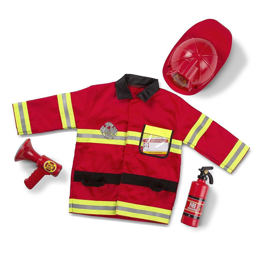 DISFRAZ DE BOMBERO