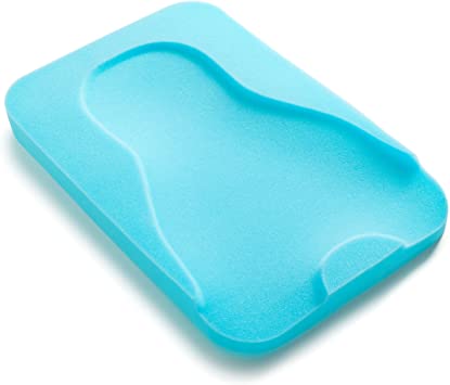 ESPONJA DE BAÑO P/BEBE CELESTE