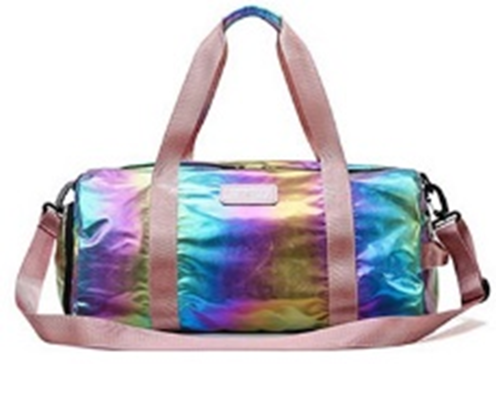 BOLSO DE VIAJE IRIDISCENTE