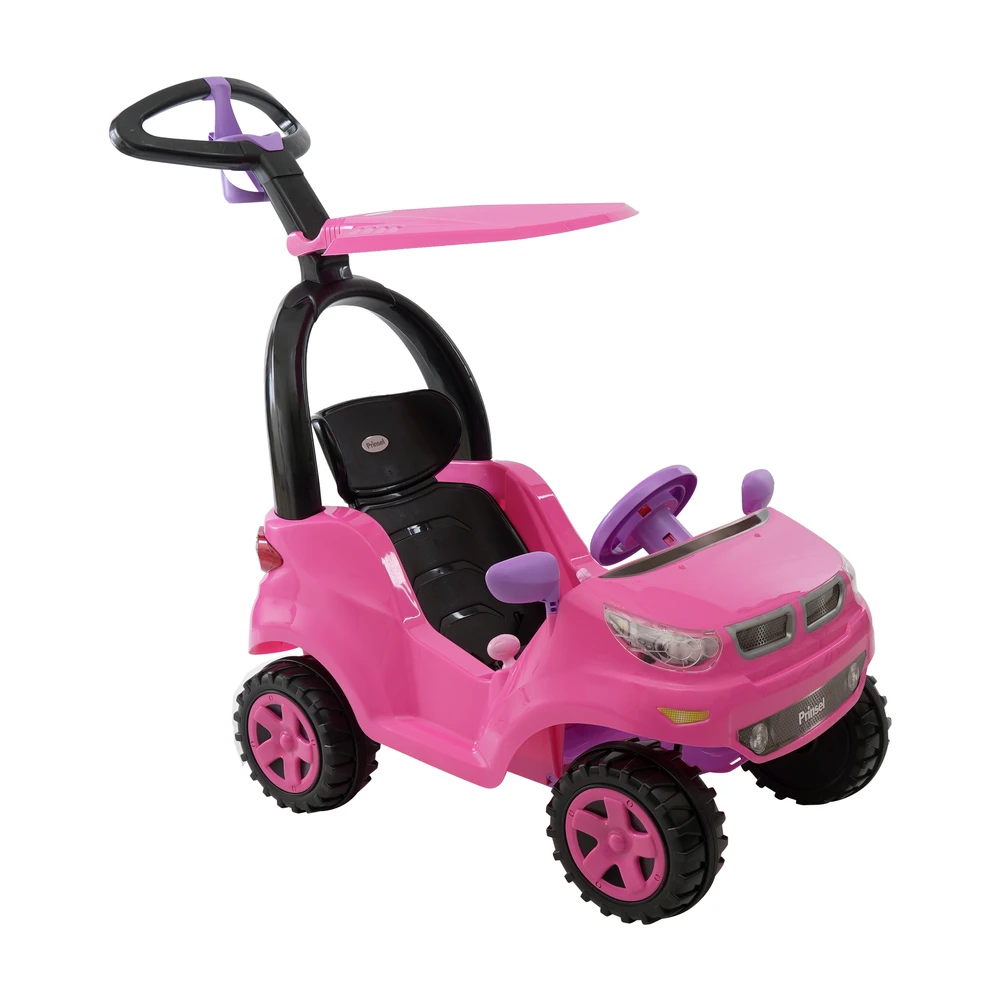 MONTABLE BUGGY PUSH CAR ADVENTURE ROSADO
