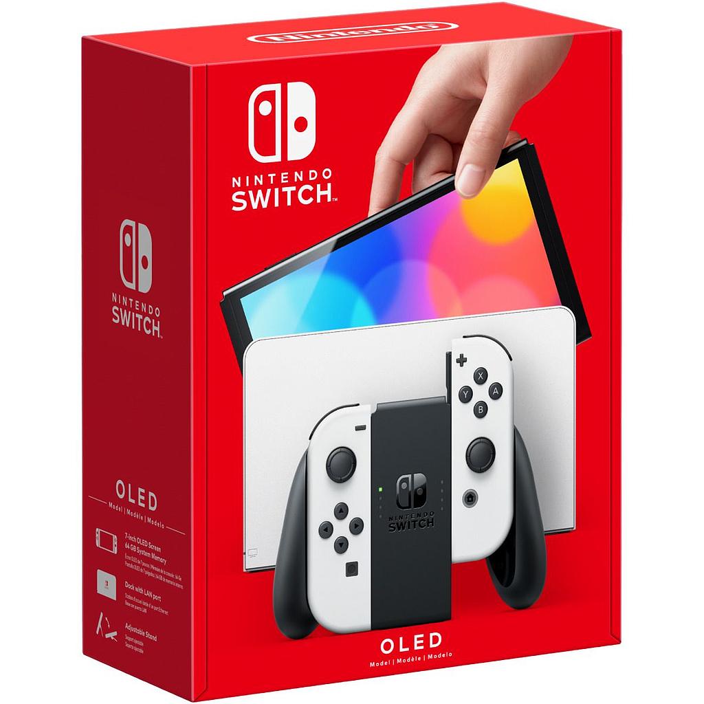 CONSOLA NINTENDO SWITCH™ MODELO OLED C/JOY-CON BLANCO