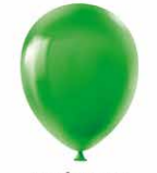 GLOBOS 12&quot; VERDE LIMON 15 PZ