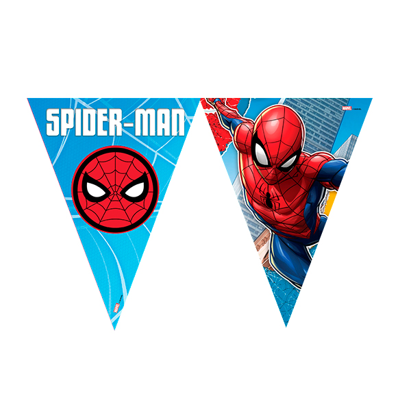 BANDERINES SPIDERMAN 10 PZ