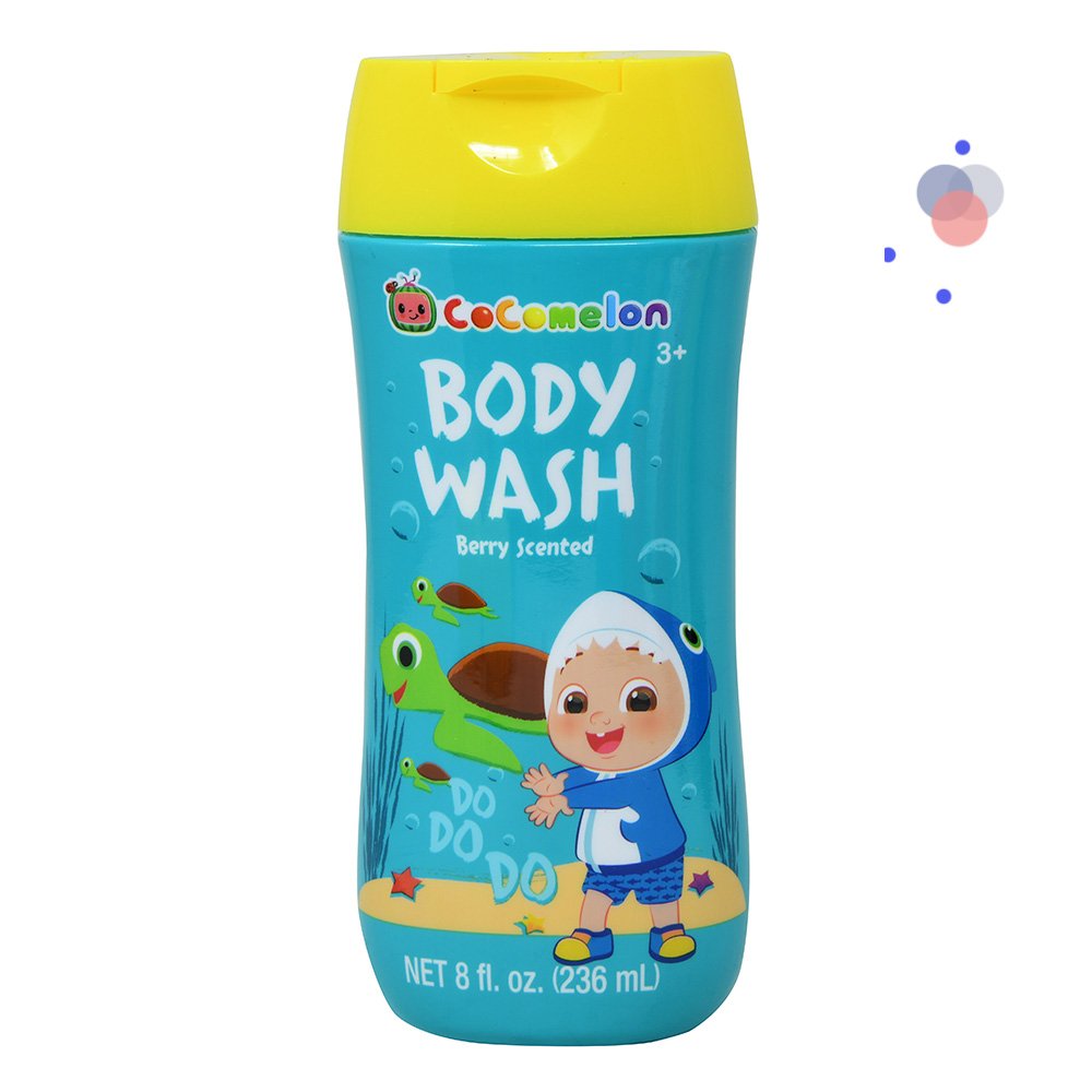 GEL DE BAÑO CORPORAL LIBRE DE PARABENOS COCOMELON 8 OZ