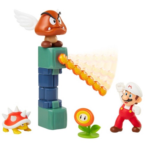 SUPER MARIO BROS JUEGO DE DIORAMA LAVA