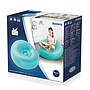 SILLA INFLABLE TURQUESA